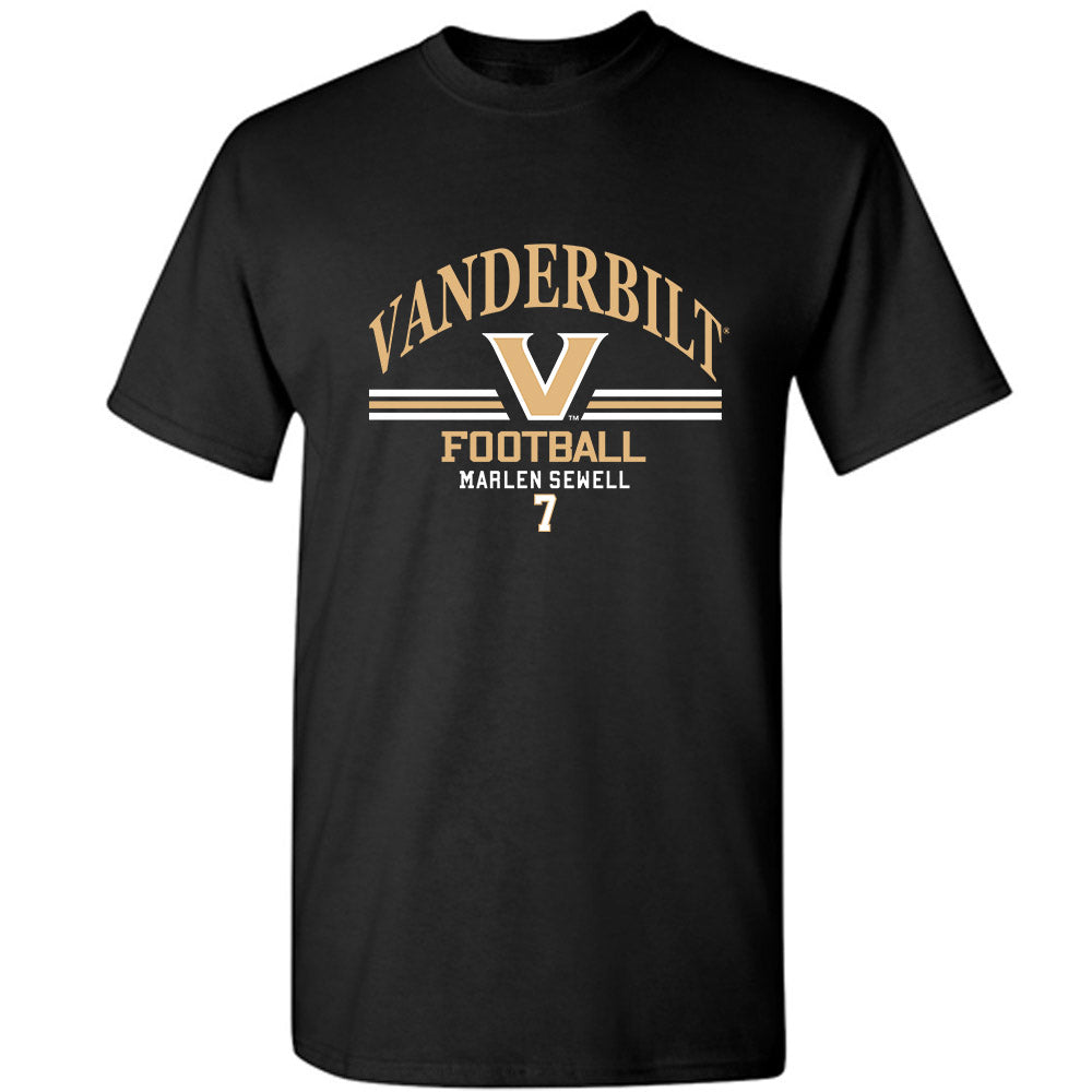 Vanderbilt - NCAA Football : Marlen Sewell - Classic Fashion Shersey T-Shirt