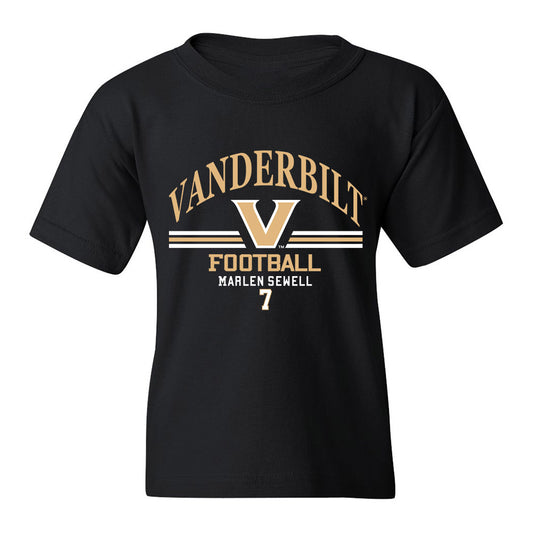 Vanderbilt - NCAA Football : Marlen Sewell - Classic Fashion Shersey Youth T-Shirt