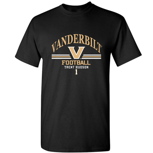Vanderbilt - NCAA Football : Trent Hudson - Classic Fashion Shersey T-Shirt-0