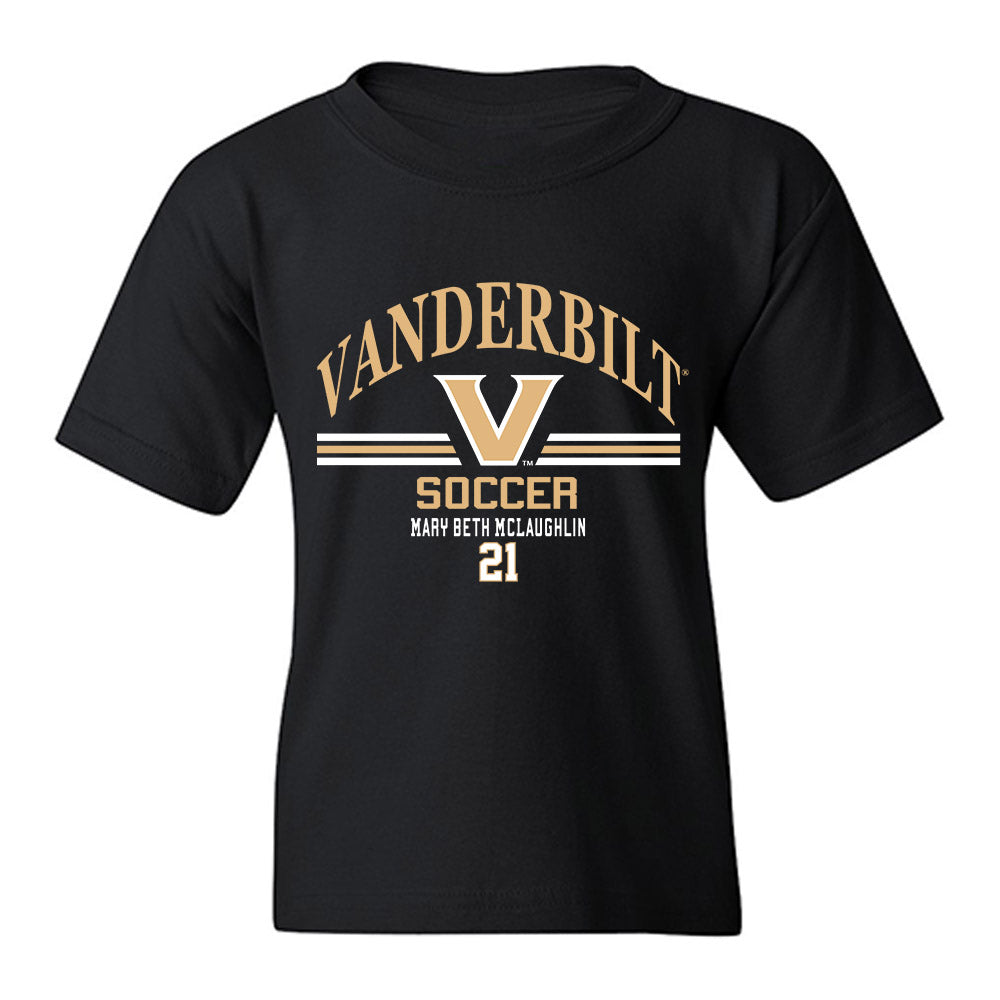 Vanderbilt - NCAA Women's Soccer : Mary beth McLaughlin - Classic Fashion Shersey Youth T-Shirt-0
