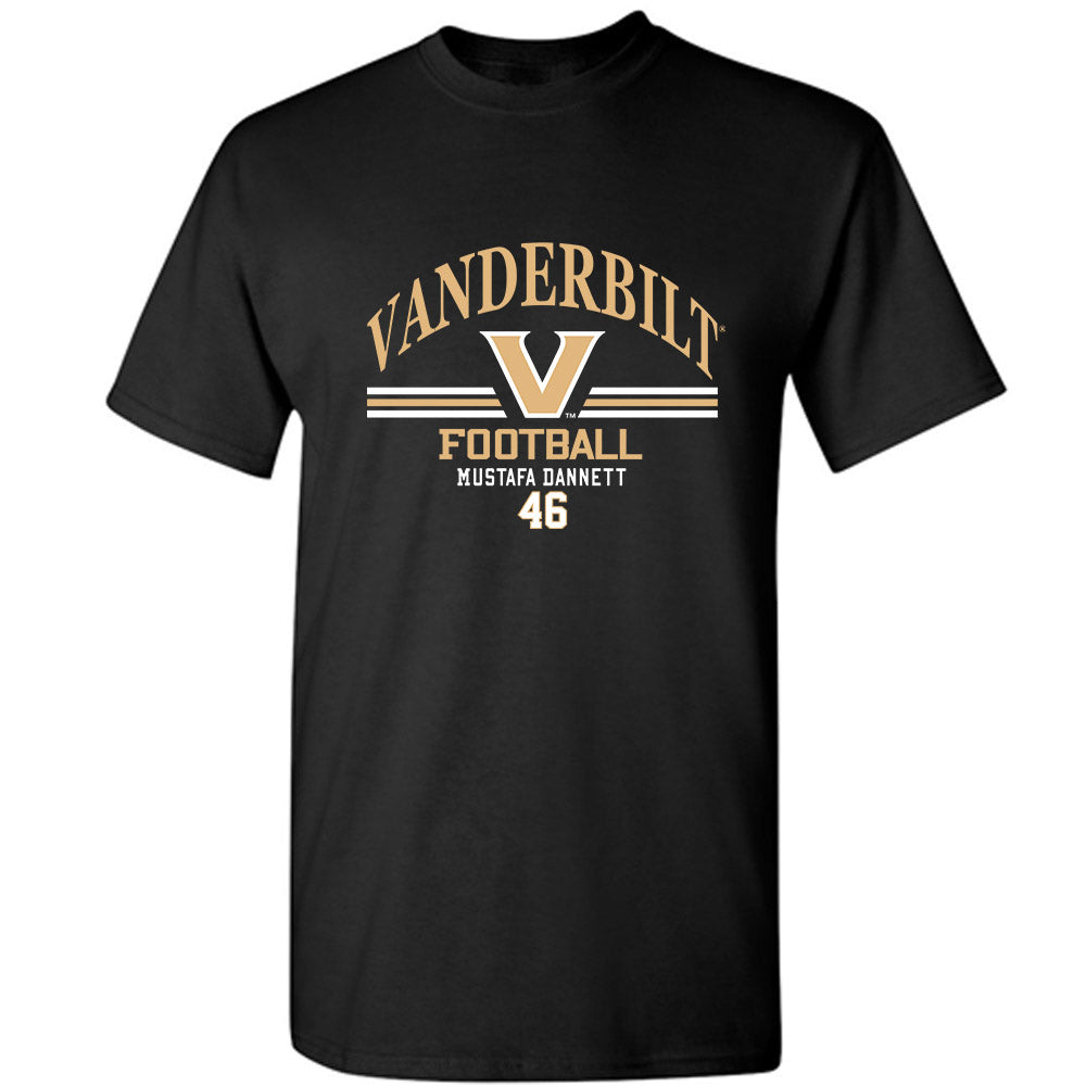 Vanderbilt - NCAA Football : Mustafa Dannett - Classic Fashion Shersey T-Shirt