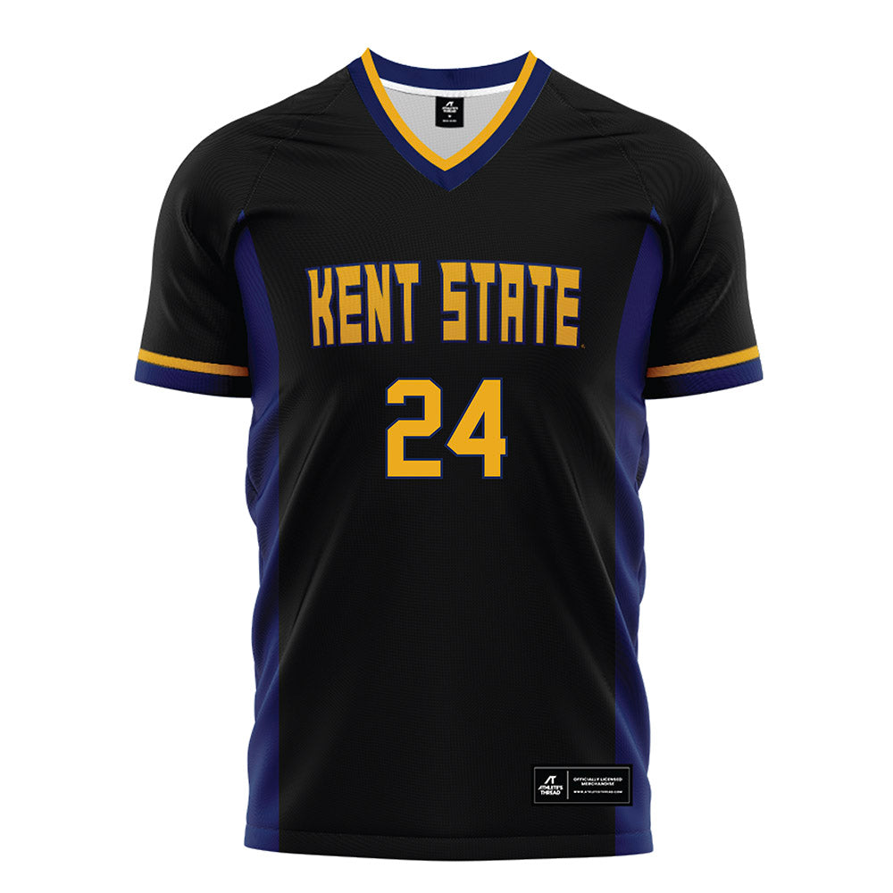 Kent State - NCAA Women's Soccer : Isabelle Leofanti - Black Soccer Jersey-0