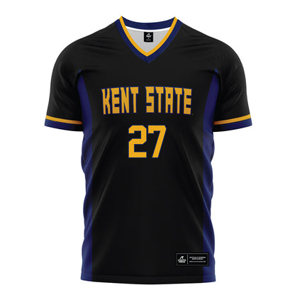 Kent State - NCAA Women's Soccer : Mia Cleroux - Black Soccer Jersey-0