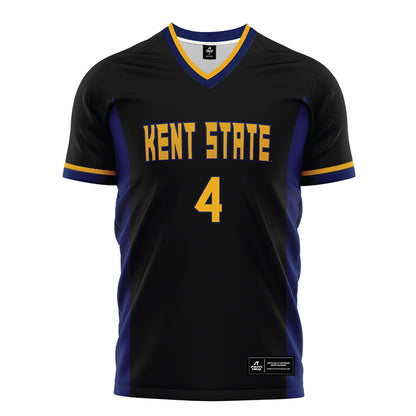 Kent State - NCAA Women's Soccer : Alexa Muth - Black Soccer Jersey-0