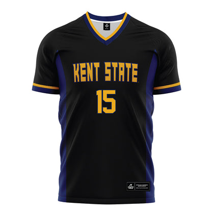 Kent State - NCAA Women's Soccer : Ciara Santiago - Black Soccer Jersey-0
