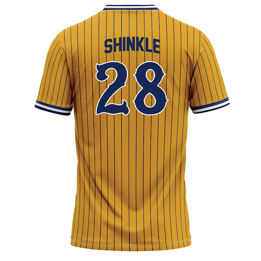 Kent State - NCAA Baseball : Bo Shinkle - Gold Baseball Jersey