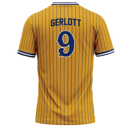 Kent State - NCAA Baseball : Billy Gerlott - Gold Baseball Jersey