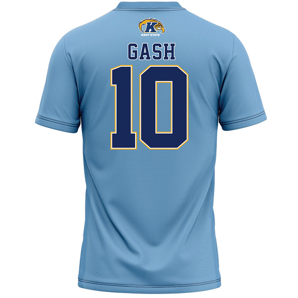 Kent State - NCAA Women's Lacrosse : Kenzie Gash - Baby Blue Lacrosse Jersey -1