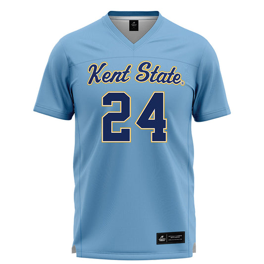 Kent State - NCAA Women's Lacrosse : Rebekah Yoder - Baby Blue Lacrosse Jersey -0