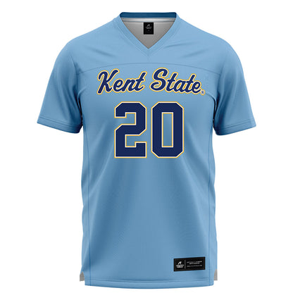 Kent State - NCAA Women's Lacrosse : Bella White - Baby Blue Lacrosse Jersey -0