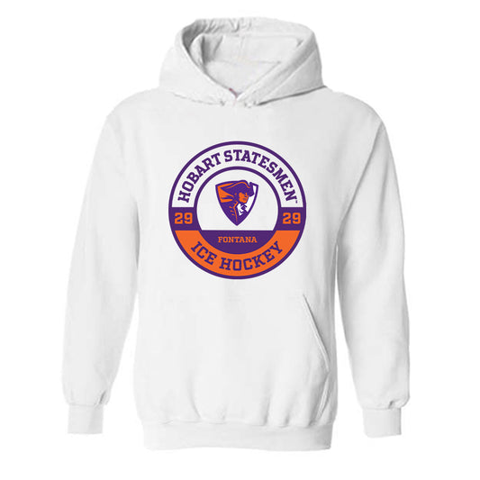 HWS - NCAA Men's Ice Hockey : Kahlil Fontana - Classic Fashion Shersey Hooded Sweatshirt