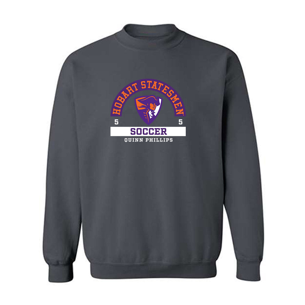 HWS - NCAA Men's Soccer : Quinn Phillips - Classic Fashion Shersey Crewneck Sweatshirt