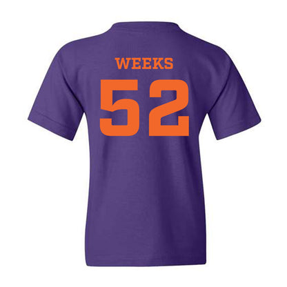 HWS - NCAA Football : Conor Weeks - Classic Shersey Youth T-Shirt