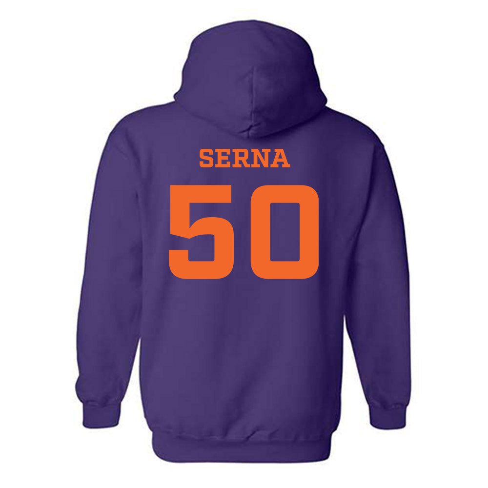 HWS - NCAA Football : Braedon Serna - Classic Shersey Hooded Sweatshirt-1