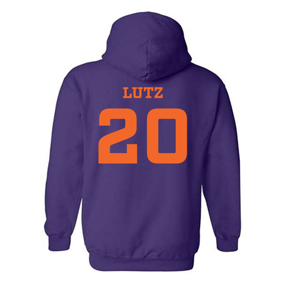 HWS - NCAA Men's Basketball : Niko Lutz - Classic Shersey Hooded Sweatshirt-1