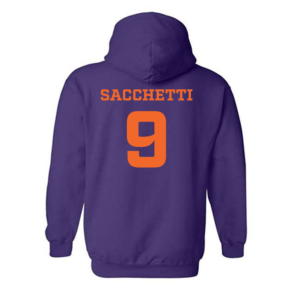 HWS - NCAA Men's Ice Hockey : Brandon Sacchetti - Classic Shersey Hooded Sweatshirt