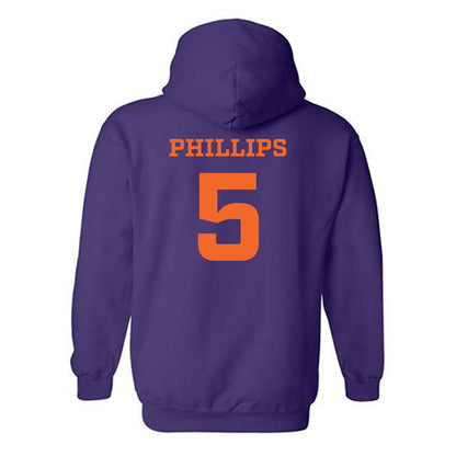 HWS - NCAA Men's Soccer : Quinn Phillips - Classic Shersey Hooded Sweatshirt