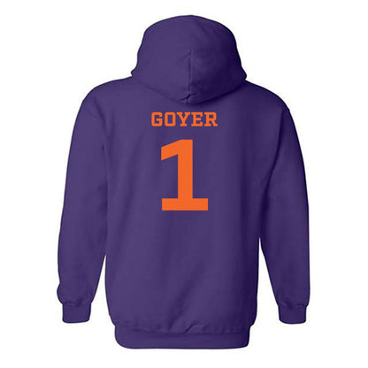 HWS - NCAA Men's Ice Hockey : Mavrick Goyer - Classic Shersey Hooded Sweatshirt