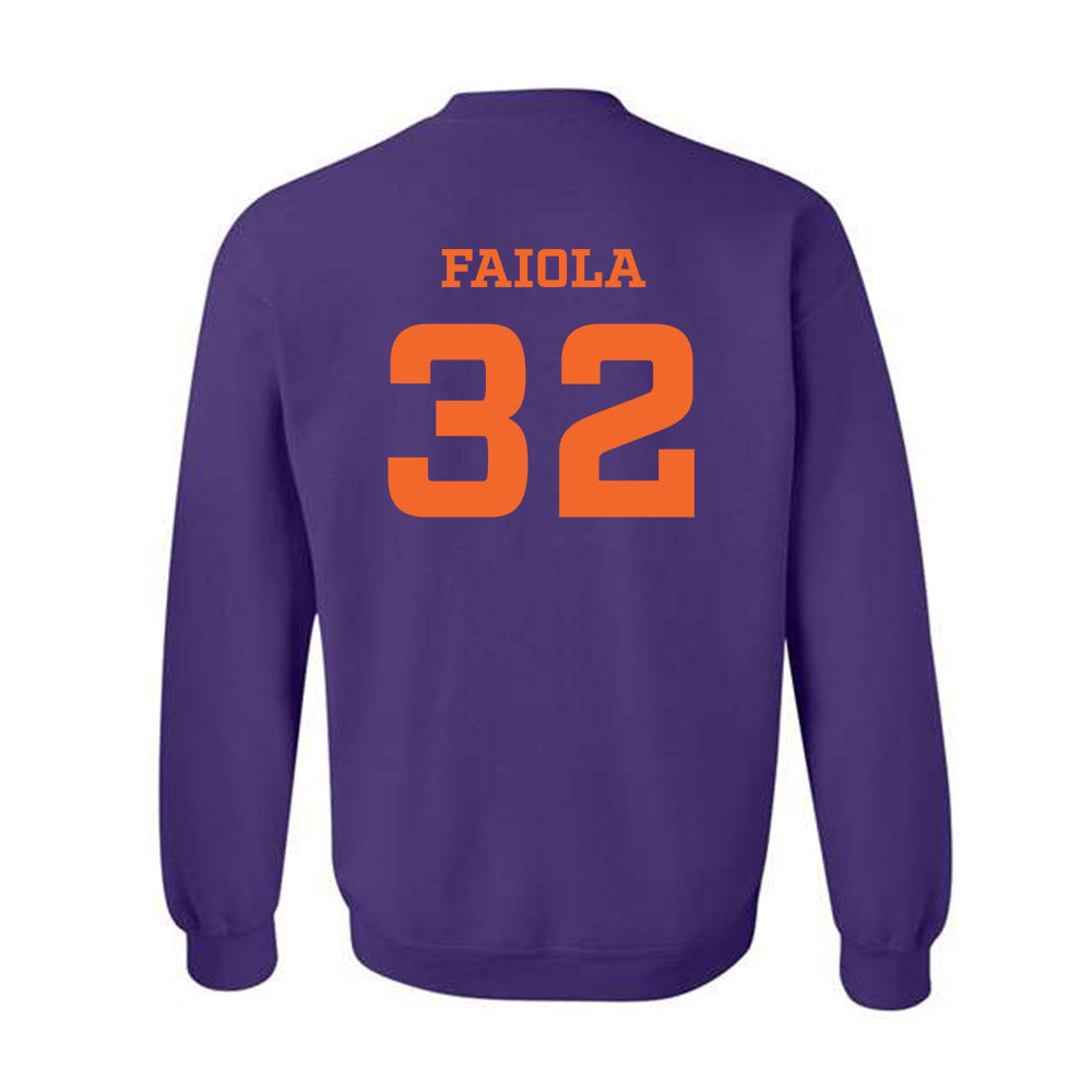 HWS - NCAA Men's Lacrosse : Jackson Faiola - Classic Shersey Crewneck Sweatshirt-1