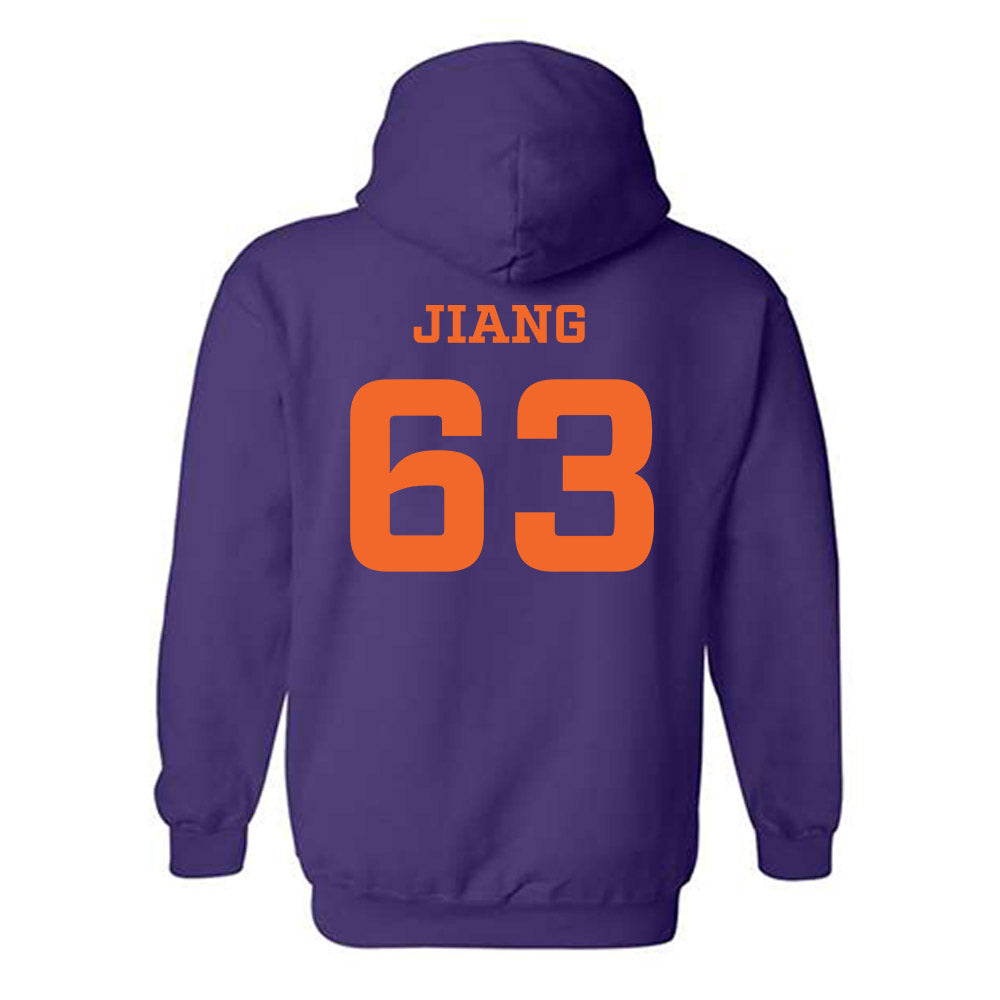 HWS - NCAA Football : Vincent Jiang - Classic Shersey Hooded Sweatshirt-1