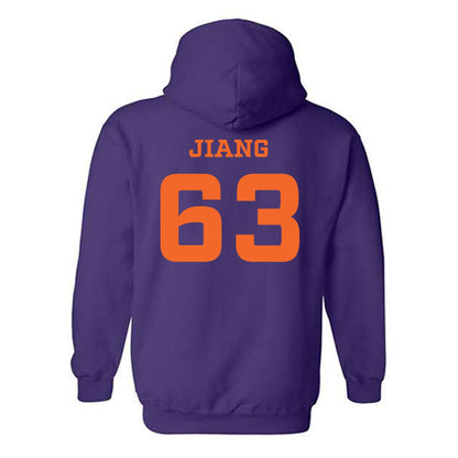 HWS - NCAA Football : Vincent Jiang - Classic Shersey Hooded Sweatshirt-1