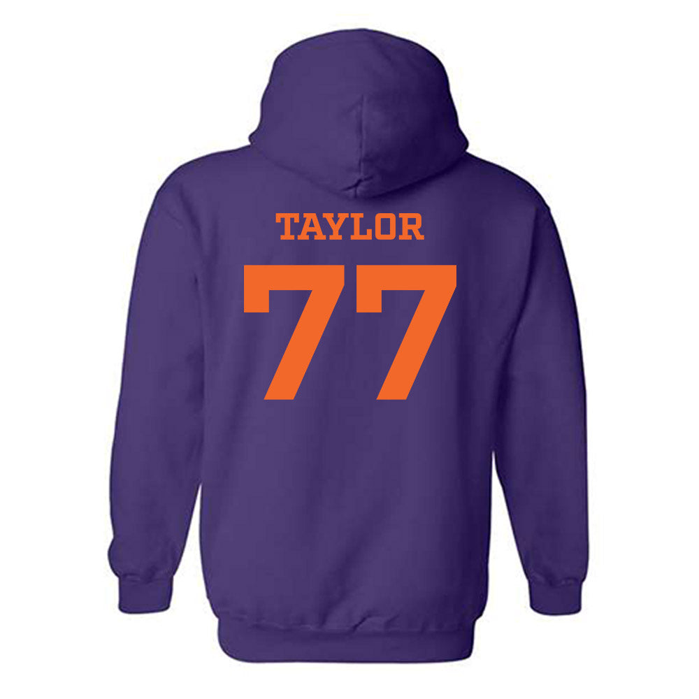 HWS - NCAA Football : Tyrese Taylor - Classic Shersey Hooded Sweatshirt-1