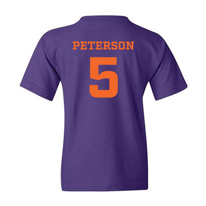 HWS - NCAA Football : Marcus Peterson - Classic Shersey Youth T-Shirt-1