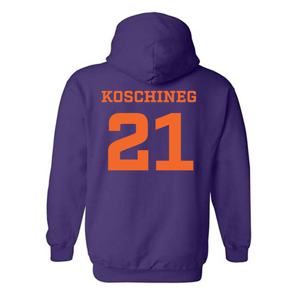 HWS - NCAA Men's Soccer : Connor Koschineg - Classic Shersey Hooded Sweatshirt