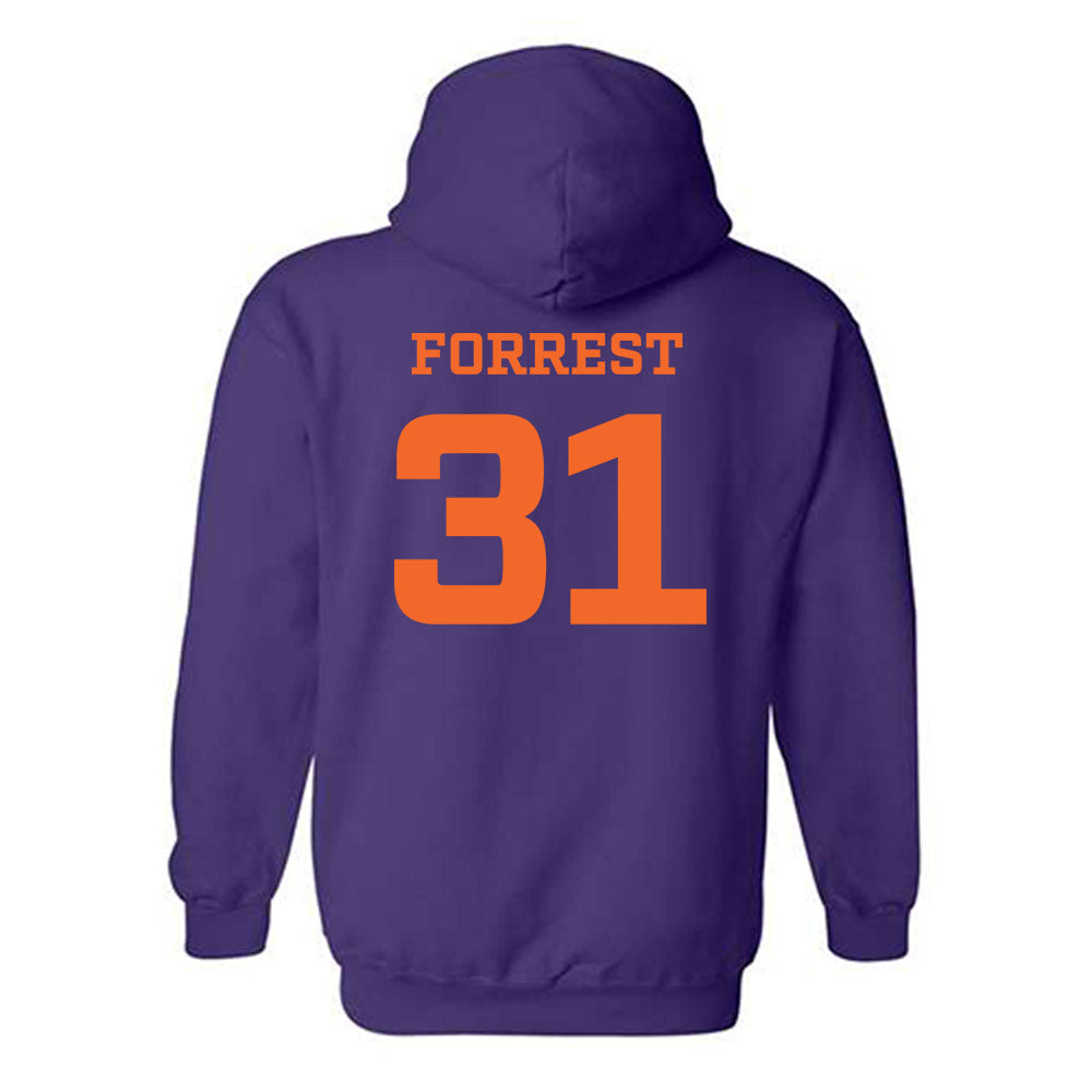 HWS - NCAA Baseball : Charlie Forrest - Classic Shersey Hooded Sweatshirt