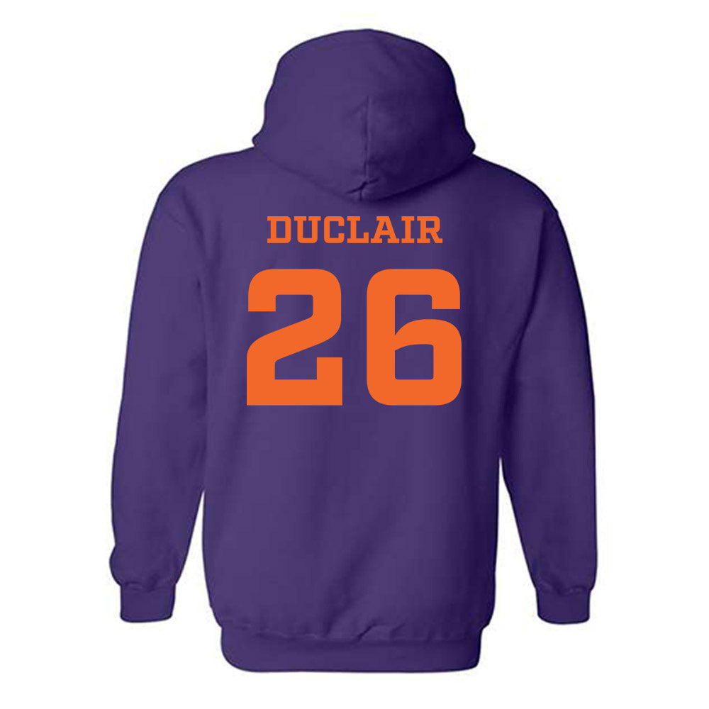 HWS - NCAA Men's Ice Hockey : Chris Duclair - Classic Shersey Hooded Sweatshirt-1