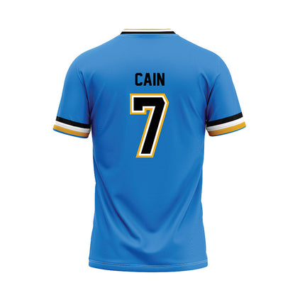 Kent State - NCAA Baseball : Ian Cain - Light Blue Baseball Jersey-1