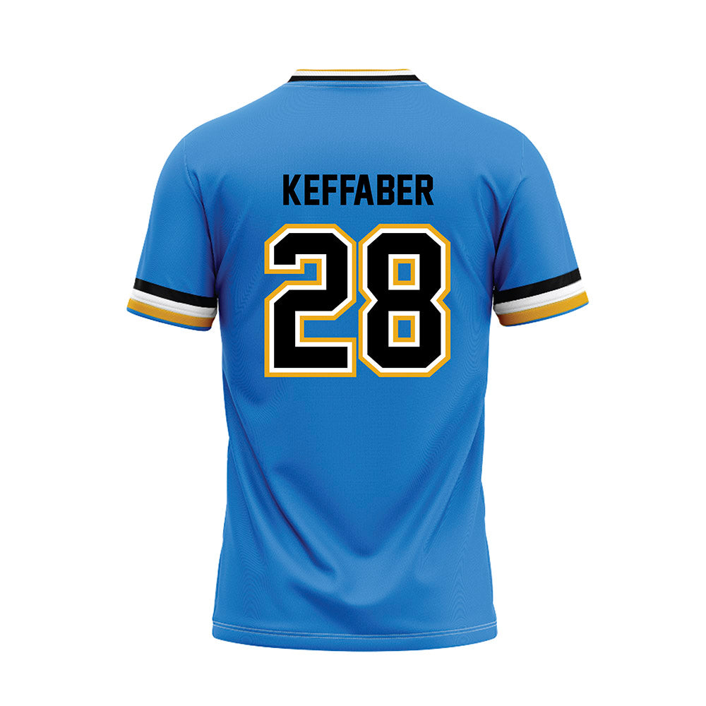 Kent State - NCAA Baseball : Grant Keffaber - Light Blue Baseball Jersey-1