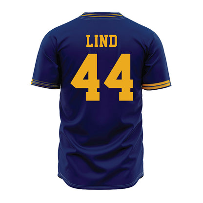 Kent State - NCAA Baseball : Parker Lind - Navy Jersey-1