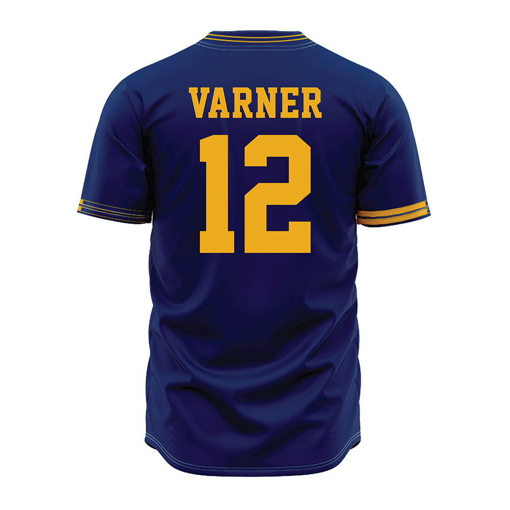 Kent State - NCAA Baseball : Jaden Varner - Navy Jersey