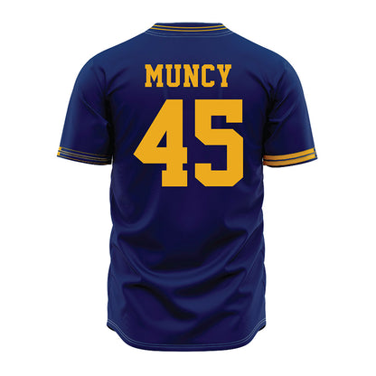 Kent State - NCAA Baseball : Nate Muncy - Navy Jersey-1