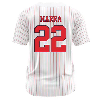St. Johns - NCAA Softball : Maeve Marra - White Jersey-1