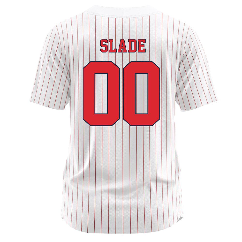 St. Johns - NCAA Softball : London Slade - White Jersey