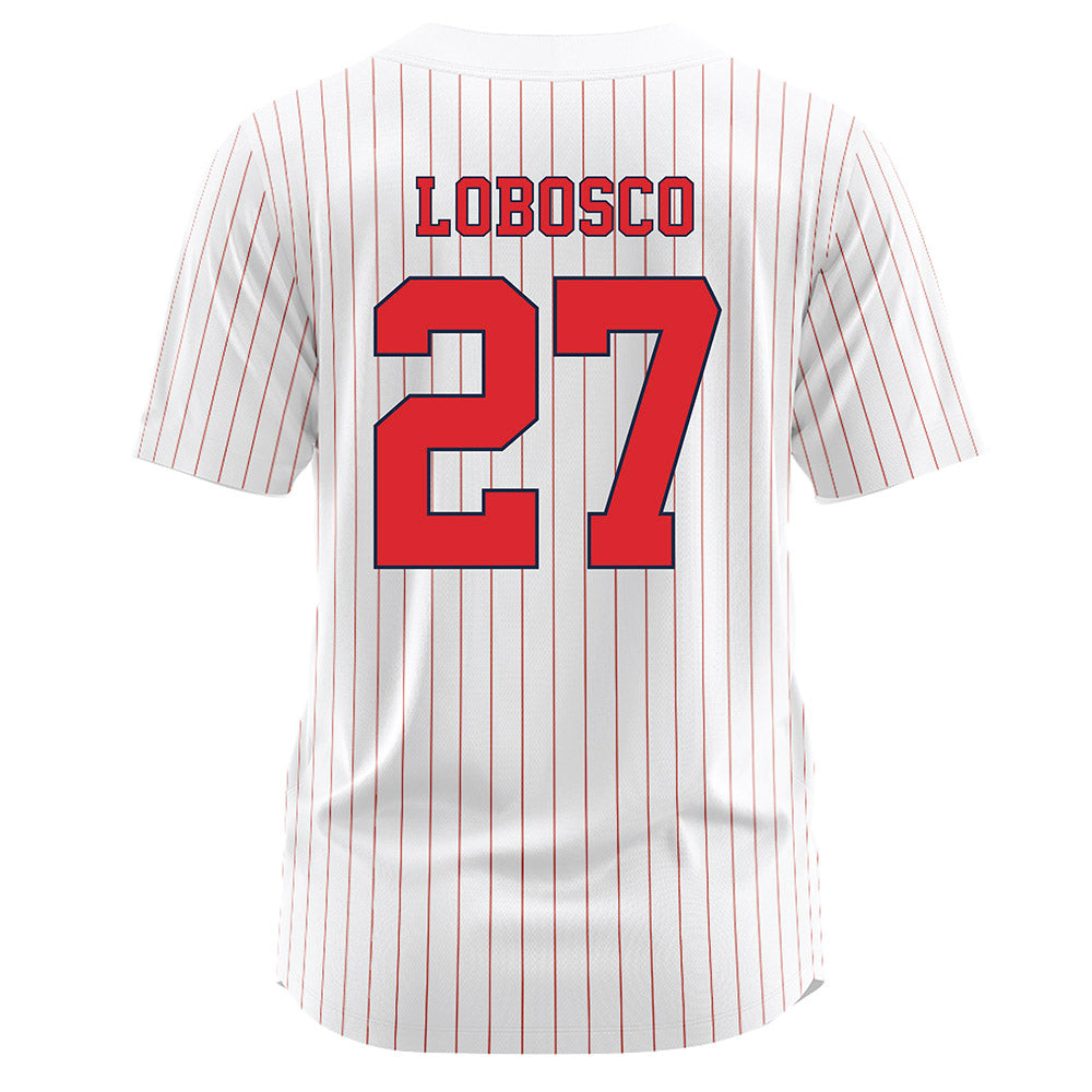 St. Johns - NCAA Softball : Bianca Lobosco - White Jersey-1