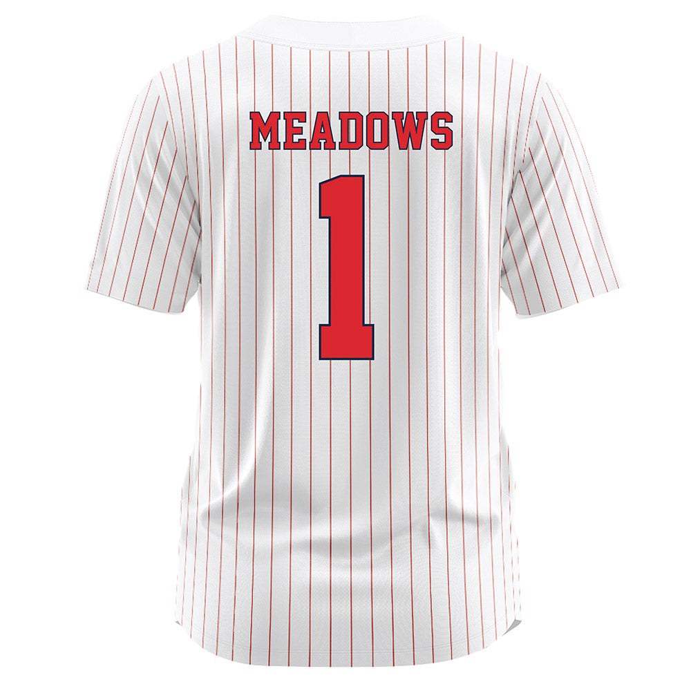 St. Johns - NCAA Softball : Makenna Meadows - White Jersey-1