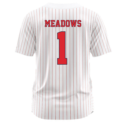 St. Johns - NCAA Softball : Makenna Meadows - White Jersey-1