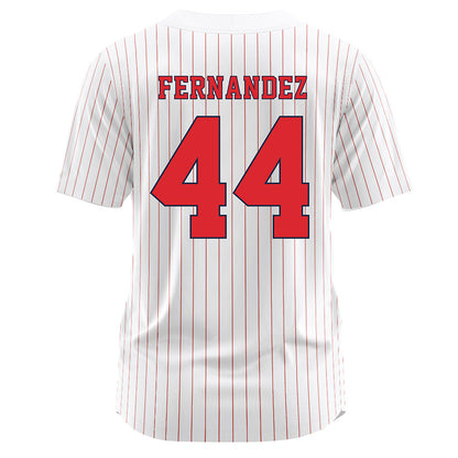 St. Johns - NCAA Softball : Gia Fernandez - White Jersey-1
