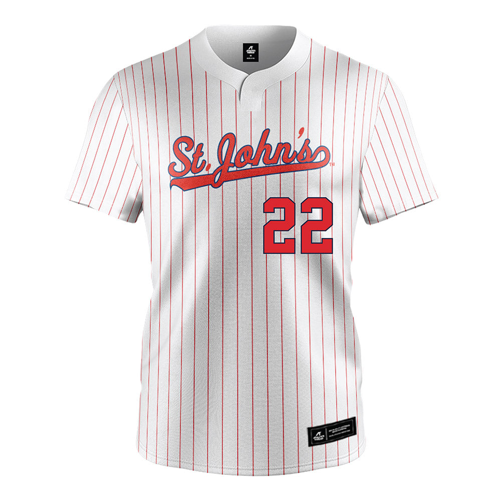 St. Johns - NCAA Softball : Maeve Marra - White Jersey-0