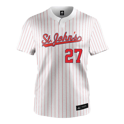 St. Johns - NCAA Softball : Bianca Lobosco - White Jersey-0