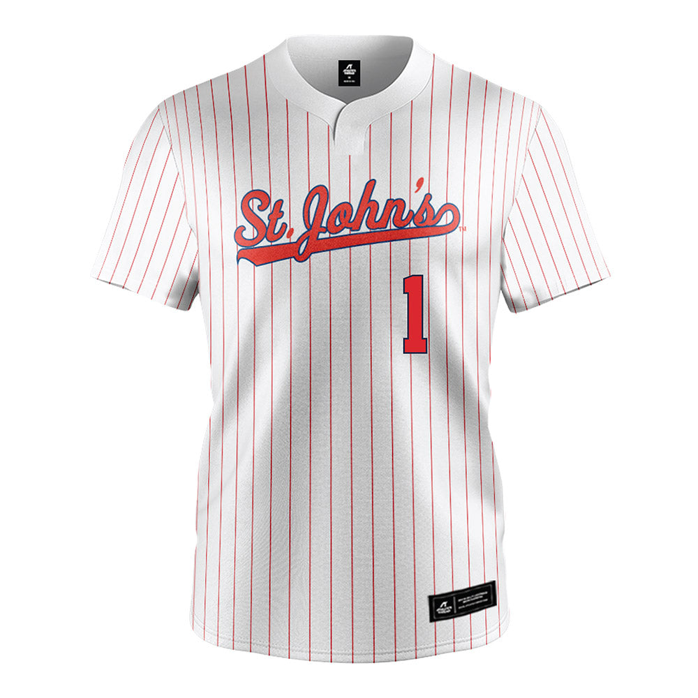 St. Johns - NCAA Softball : Makenna Meadows - White Jersey-0