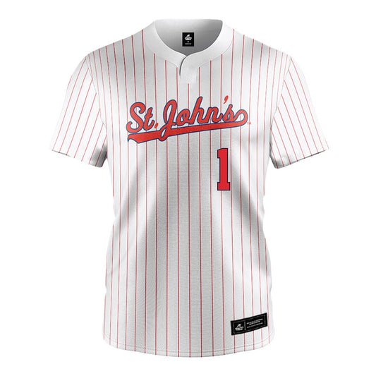 St. Johns - NCAA Softball : Makenna Meadows - White Jersey-0