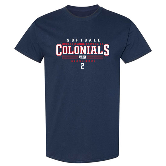 Robert Morris - NCAA Softball : Samantha Borrayo - Classic Fashion Shersey T-Shirt-0