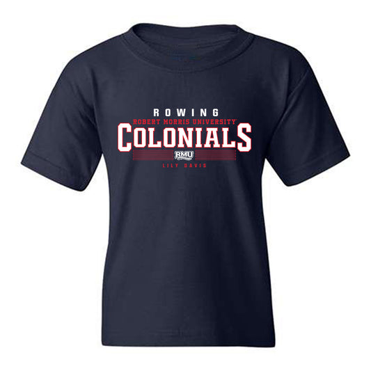 Robert Morris - NCAA Women's Rowing : Lily Davis - Classic Fashion Shersey Youth T-Shirt-0