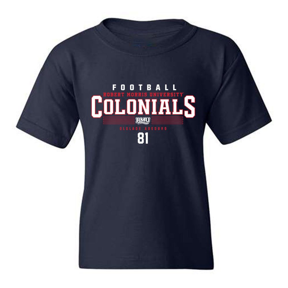 Robert Morris - NCAA Football : Ololade Adeduro - Classic Fashion Shersey Youth T-Shirt