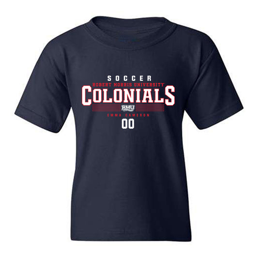 Robert Morris - NCAA Women's Soccer : Emma Cameron - Classic Fashion Shersey Youth T-Shirt-0