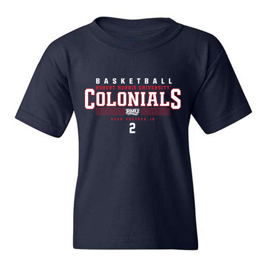 Robert Morris - NCAA Men's Basketball : Ryan Prather Jr - Classic Fashion Shersey Youth T-Shirt-0